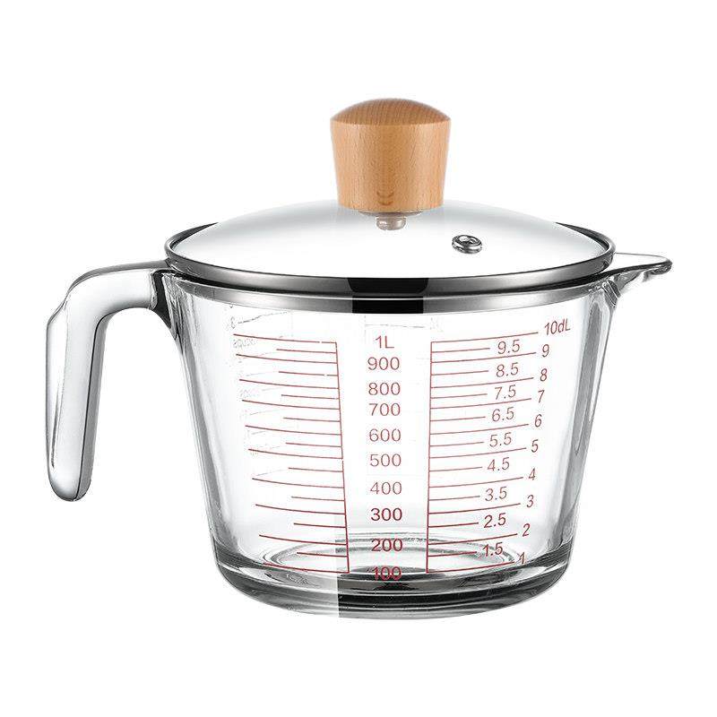 带盖泡面碗高硼硅玻璃碗耐热刻度量杯多用牛奶杯家用泡菜盆耐高温,厨房/烹饪用具,杯子,淘宝优惠券,粉丝福利购,淘宝优惠卷