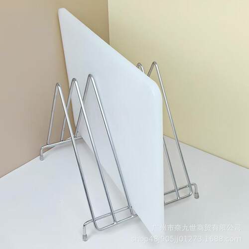 加粗线条不锈架钢6格砧板新品房塑料置物架商用Y-562厨板菜案墩架