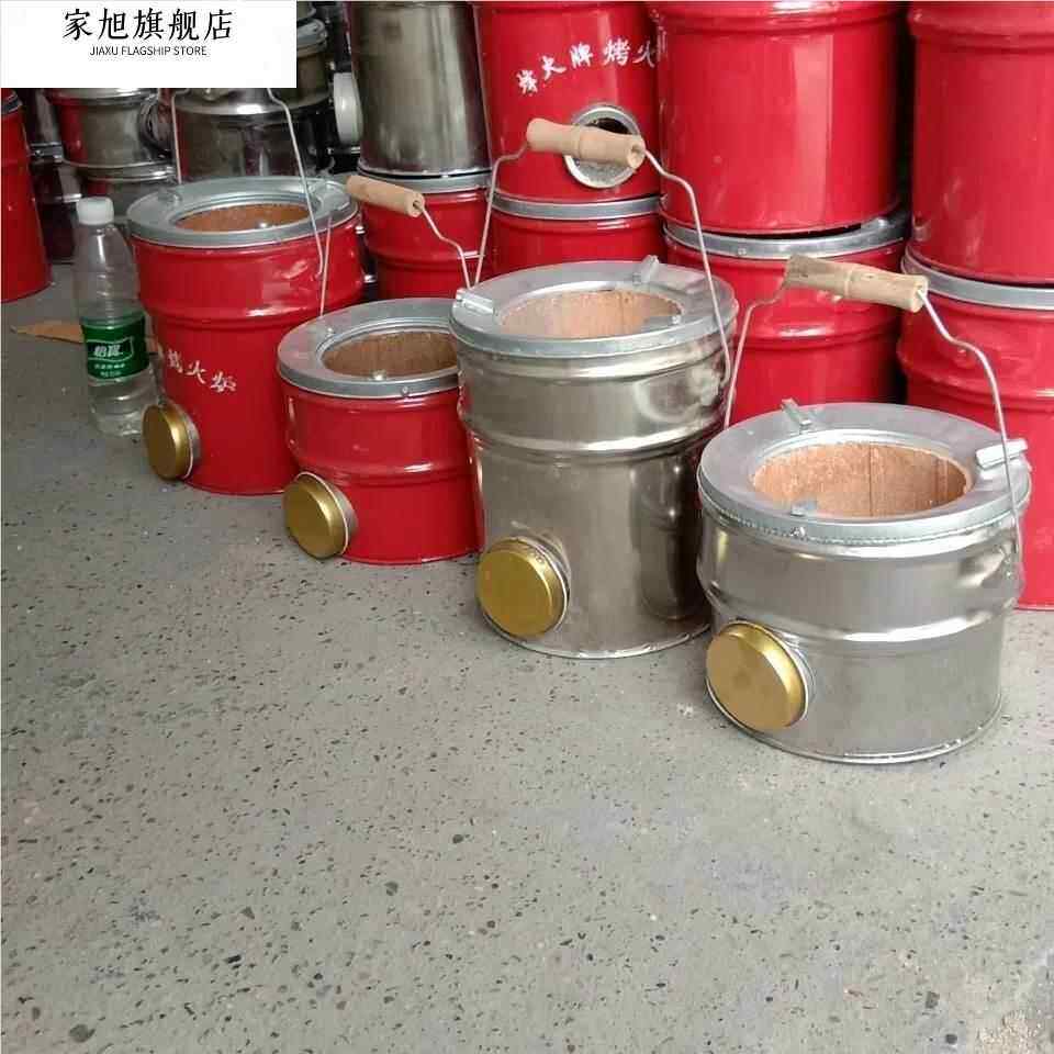 农村老式家用蜂窝煤球炉子泥土炉炭火炉两用 新房乔迁烤火炉木炭