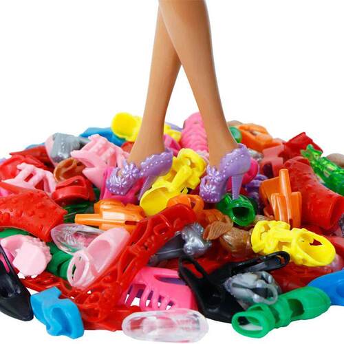 30 Different High Heel Shoes Boots For 11.8 Inch Barbie Doll