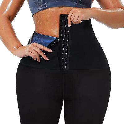 Sauna pants, belly cinching and full crotch lifting pants,