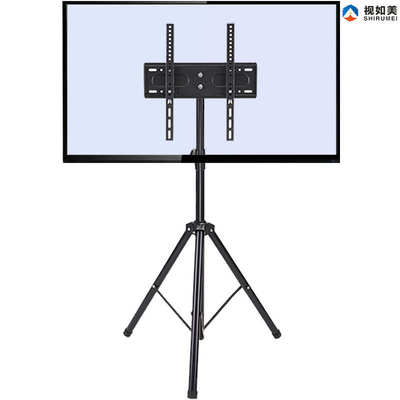 32-55寸电视机支架落脚架可移动便捷式折叠三脚架显示屏电视挂架