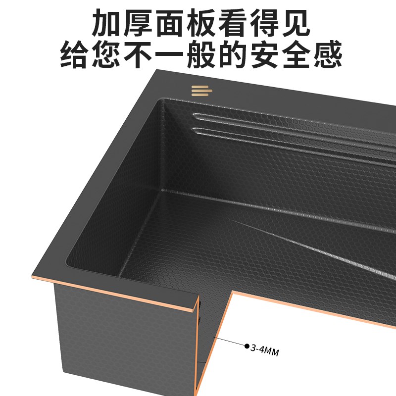 厨房不锈钢水槽大单槽洗菜台盆带支架户外一体落地式家用洗碗水池