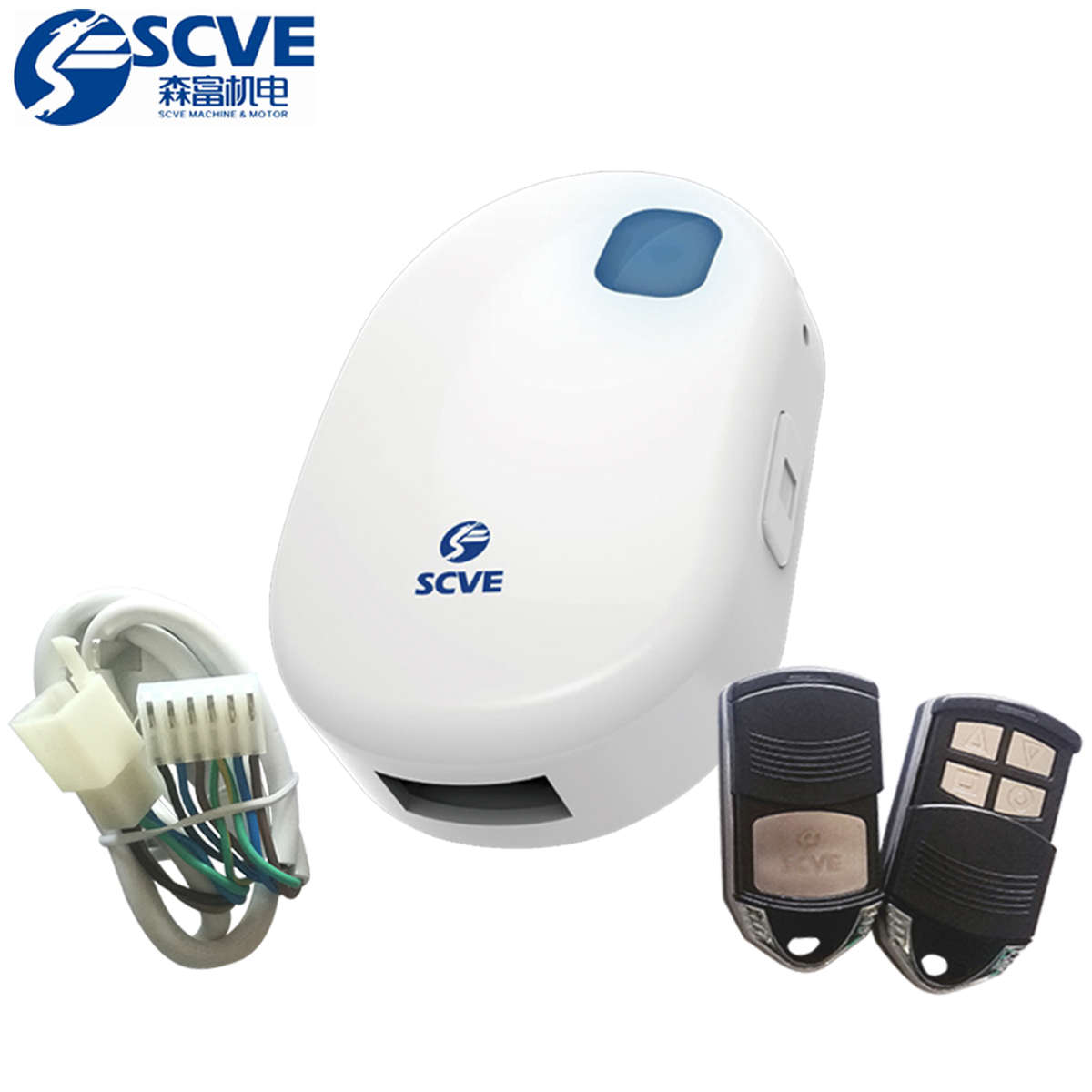 森富管状电机控制器scve遇阻控制器车库卷帘门433RV22遥控器EM108