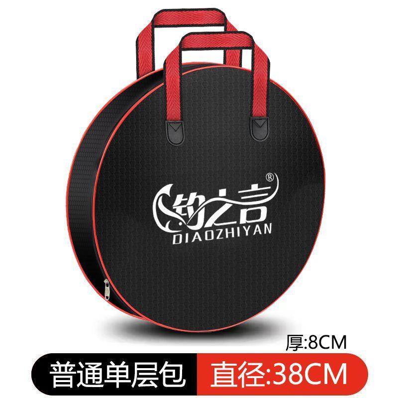 帆布包加厚防水圆形抄网渔具包图片