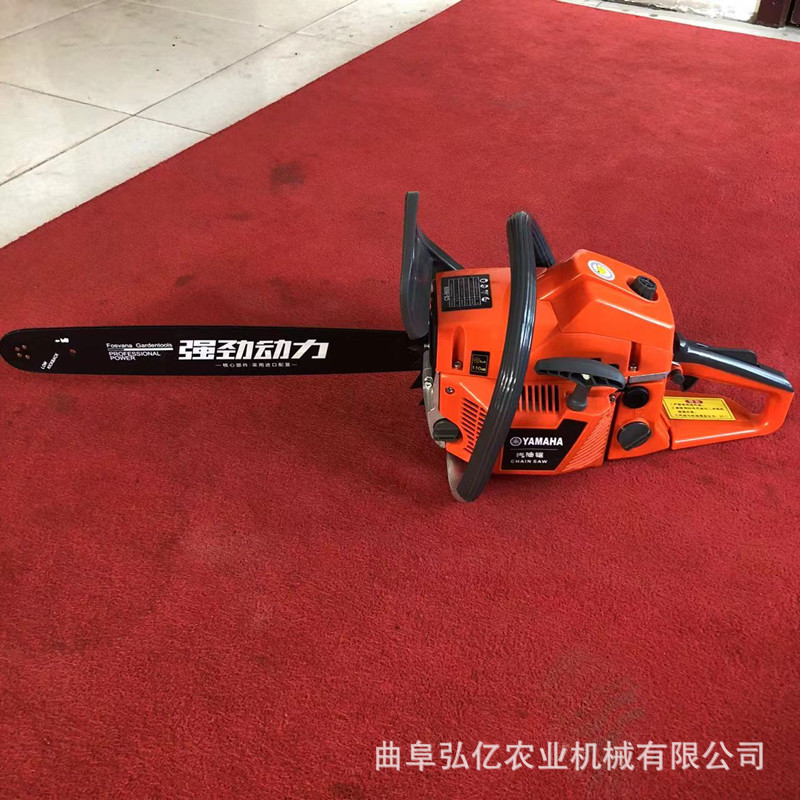 厂家供应雅马哈汽油两条锯二冲程树木砍伐汽油锯大马力园林修枝锯