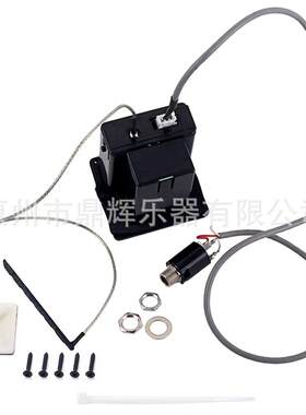 吉他拾音器AEQ-2T古典民谣吉他2段调音EQ均衡器LED跑灯电箱拾音器