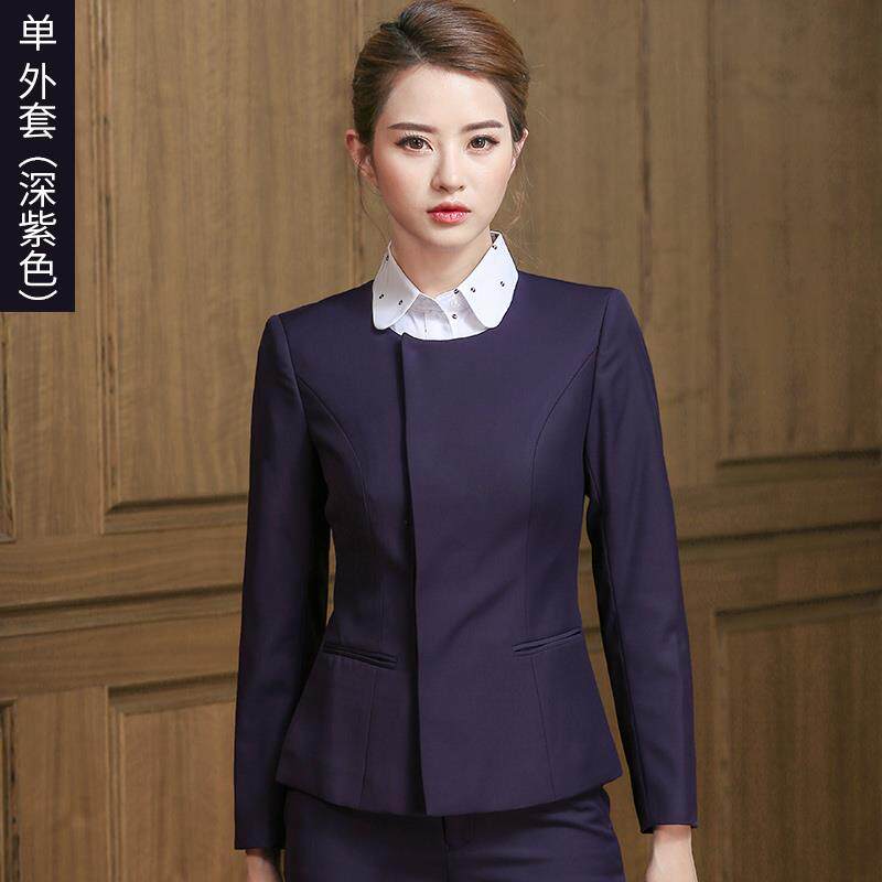 高档厦航女空姐制服高职业套装前台置业物业端店工作服珠宝店酒工