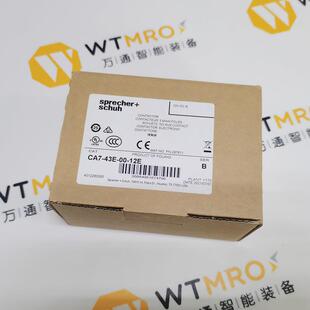Sprecher Schuh 斯普雷彻 CA7-43E-00-12E 接触器工业稳定