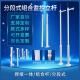 监控立杆组合式 立杆高度随意搭配3米3.5米4米5米镀锌立杆 立杆拆装
