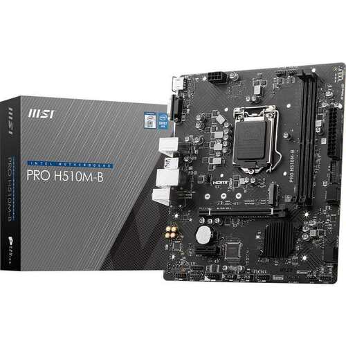 PRO H510M-B 电脑主板 支持 CPU 10400F/10400/10105/