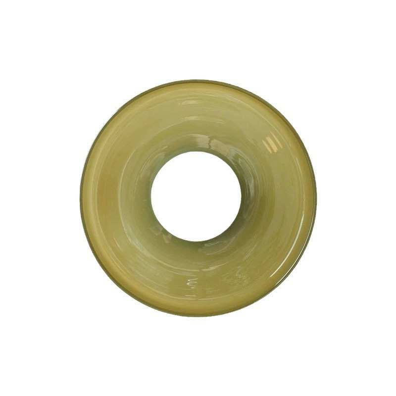 法式复古玻璃吸顶灯日式入户玄关灯衣帽间中古走廊过道阳台吸顶灯