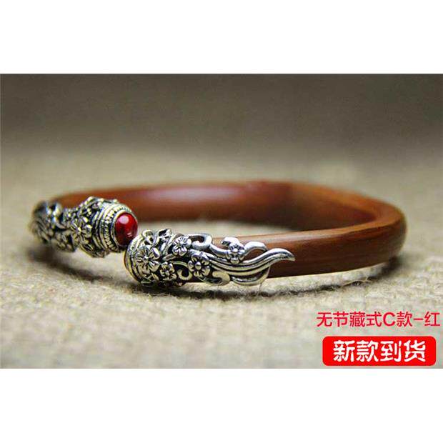正品刚锦石金藤手镯男女银饰藤阁条西藏情无节制侣鸡血藤饰品