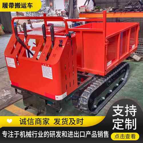 工地搬运隧道建设矿山运输履带车 沼泽雪地全地形履带运输车
