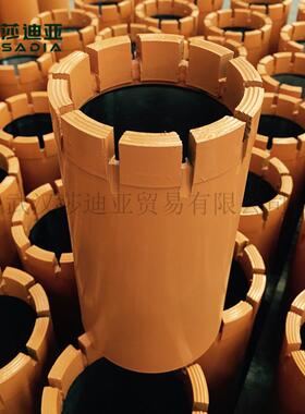 101双管地质钻头 C30混凝土水泥桩基抽样取芯钻头 烧结金刚石钻头