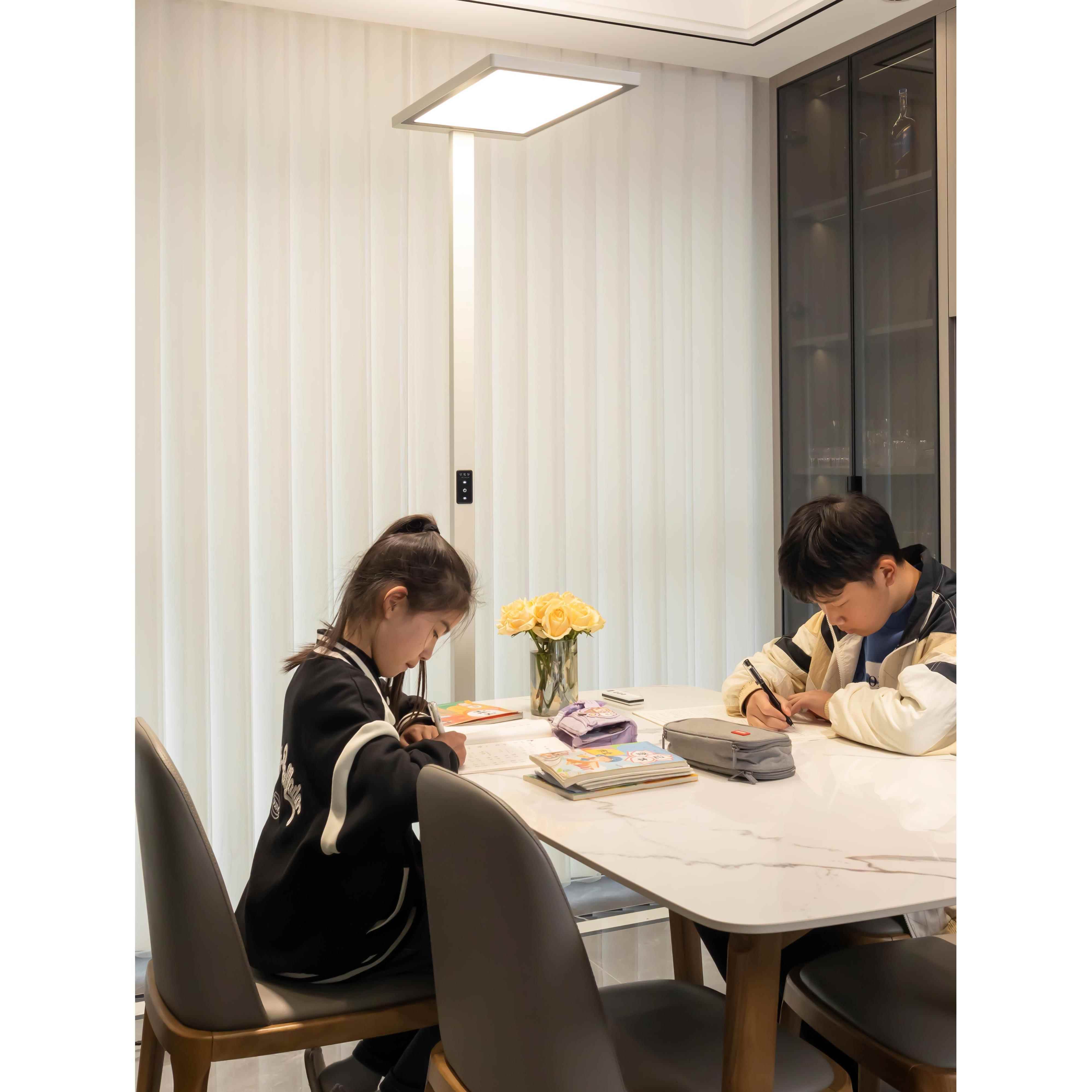 0A贝尼全尔谱落地护眼立式阅读灯学习儿童书桌钢琴光大灯ZFM路灯