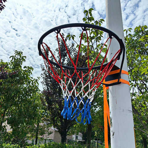 篮球框免打孔成人标准篮圈儿童壁挂式室内投篮架室外便携家用篮筐