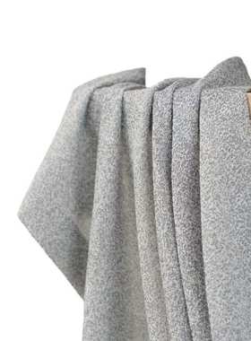 客厅厂家白色人防窗帘窗帘柯桥泡泡纱成品不透云朵挂单窗纱晒透光