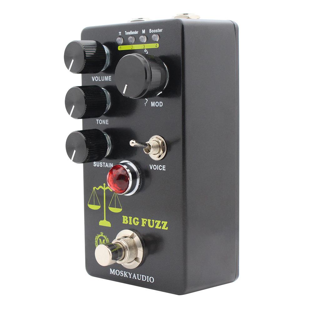 MOSKY 乐器吉他效果器BIG FUZZ 法磁效果器