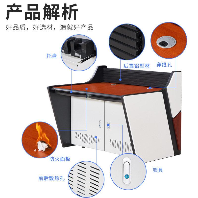 监控操作台调度桌指挥中心控制台两联三联监控系统监控台