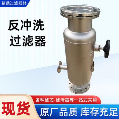反冲洗过滤器自动快速排污除污滤水器立式过滤器水处理设备厂