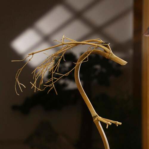 龙吐香龙腾纯手工竹枝龙挂香竹倒挂香座线香香插龙头香挂禅意复古
