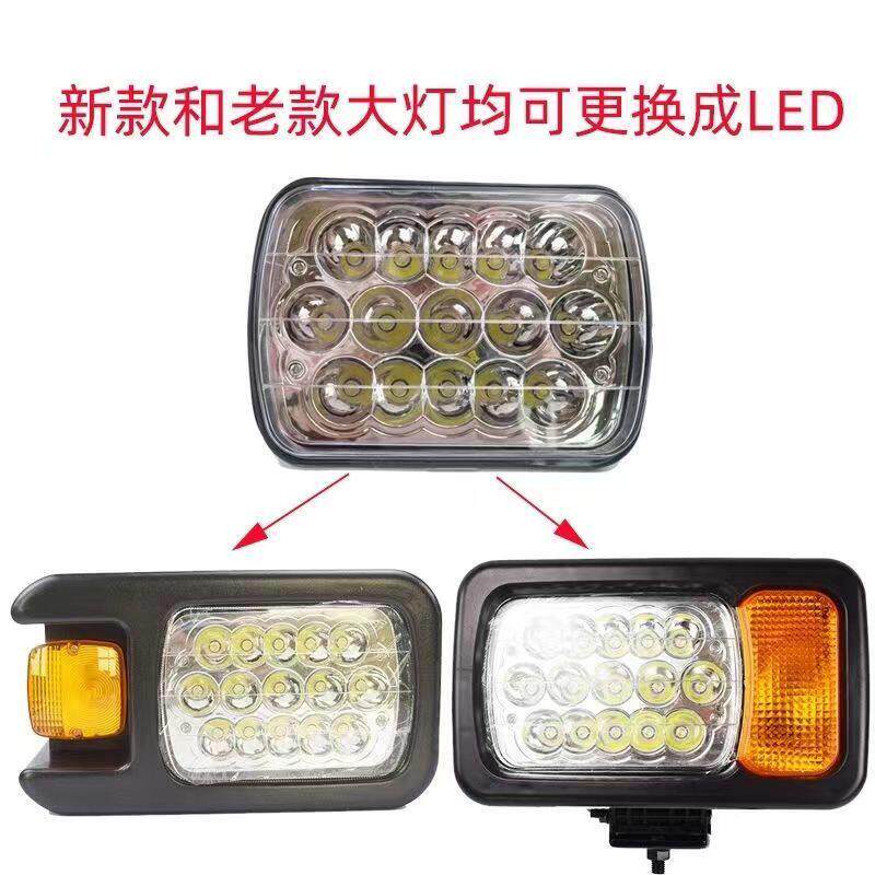 龙工徐工厦工晋工铲车装载机配件30 50 铲车LED组合照明大灯灯芯