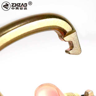 中再户外4000KG钢制安全自动锁丝扣锁登山锚点攀登攀冰大拉力主锁