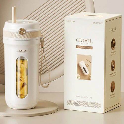 350ml Electric Portable Blender One-Button On&Off Electric
