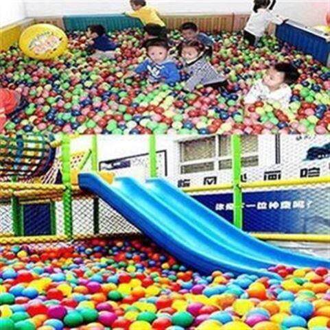 50pcs/lot ocean ball plastic color mixing soft round balls b