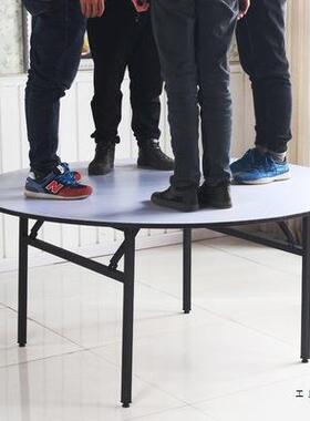 人酒店饭店F9599MS9餐桌折动大圆桌叠椅酒席宴会厅1电0人15人20圆