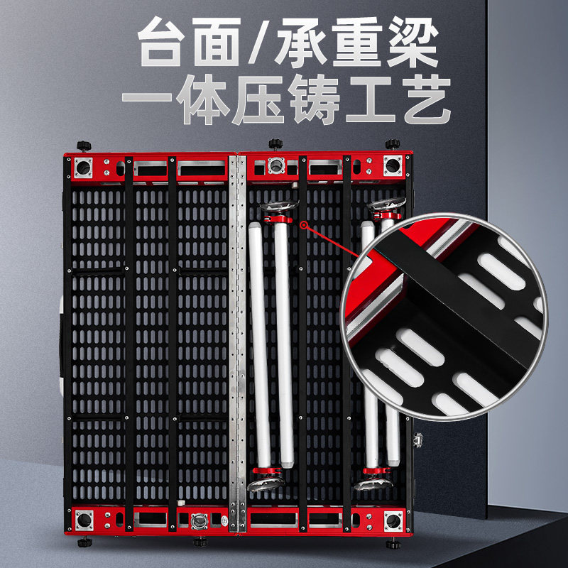鑫源钓台2025新款超轻硅镁合金镂空钓台可折叠加厚深水钓鱼台包邮