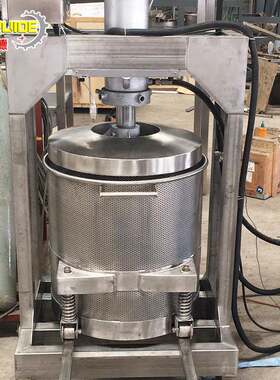 富瑞德压榨脱水机 LY-500型液压压榨机 连续式自动压榨脱水机
