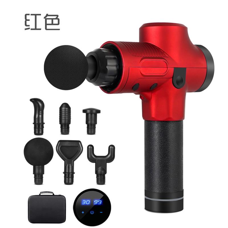 高档美国筋膜肌肉放松按器专业枪级智无刷马达静能音深层高频振摩