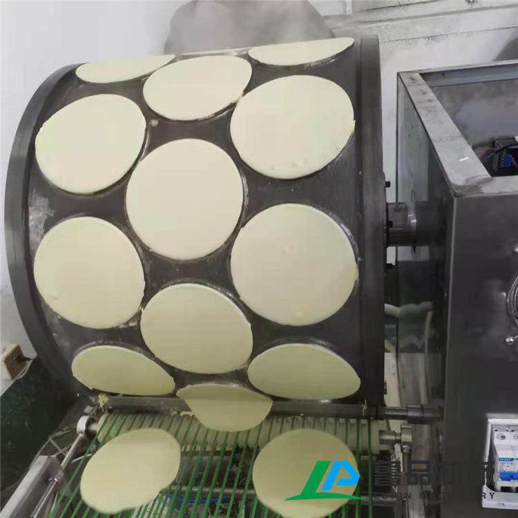 潮州薄饼机厂家销售新型电磁加热薄饼机全自动润饼机器