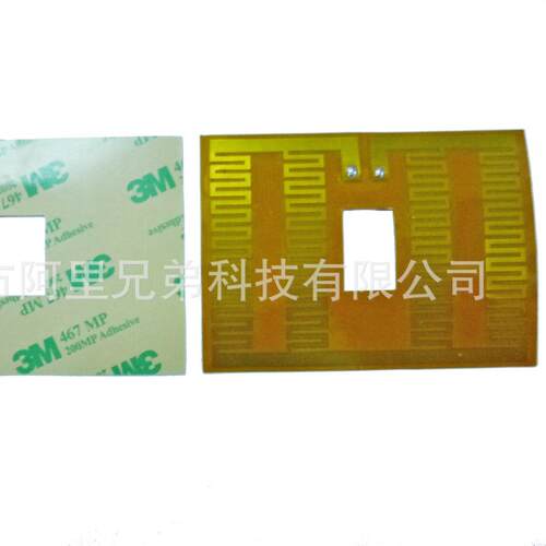 PI圆形电热膜轻薄 保温加热 形状尺寸 聚酰亚胺薄膜厂家直供