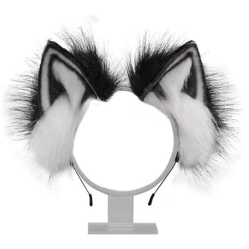 Cute Cat Ears Headband Plush Animal Hair Band Halloween Part