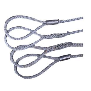 臻工品钢丝绳吊索具起重工具钢缆钢索吊具单位条15mm2T1M