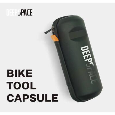DEEPSPACE公路车水壶架工具包自行车维修工具罐单车硬壳车架包
