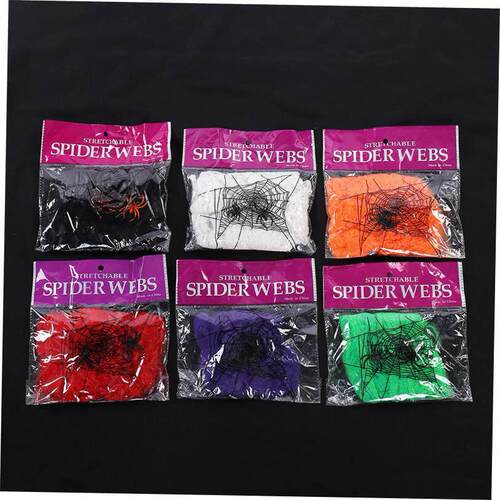 Halloween Decorations Artificial Spider Web Super Stretch Co