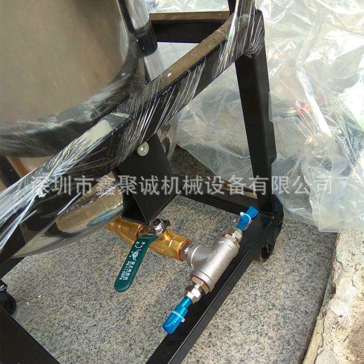 荣志喷胶机50L刷胶机不锈钢下排式 压力桶易清洗节能环保喷胶机