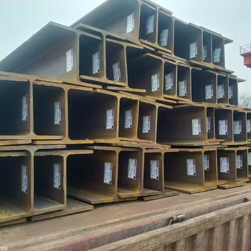 H型钢建筑工程厂房承重热轧高频焊接H型钢工业桥梁悬挑架钢结构