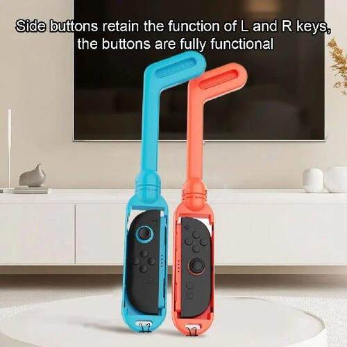 2 Pack Golf Clubs with Wrist Strap Handle Grip Handle Stand