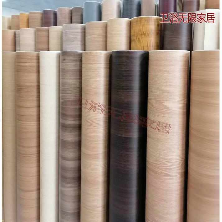 PVC自粘3D木纹贴波音软片墙贴家具翻新贴纸防水简约现代