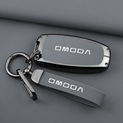 适用奇瑞欧萌达OMODA C5钥匙套新款1.5/1.6T车钥匙壳jaecoo包扣