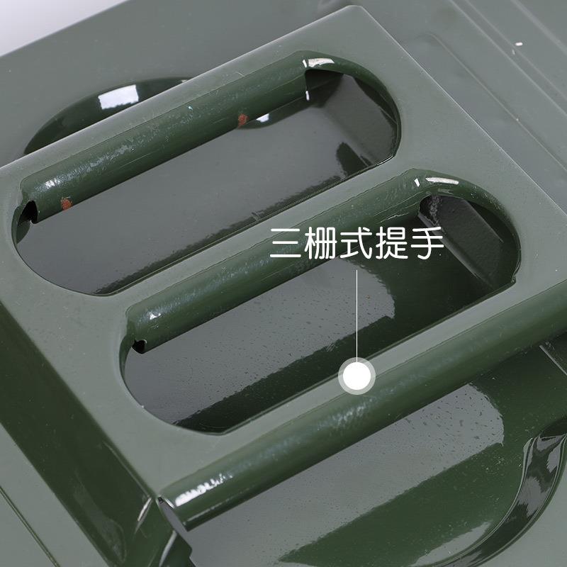 银鑫牌方型铝盖油桶50L60L70L80升油箱汽油壶铁桶化工桶加厚带盖