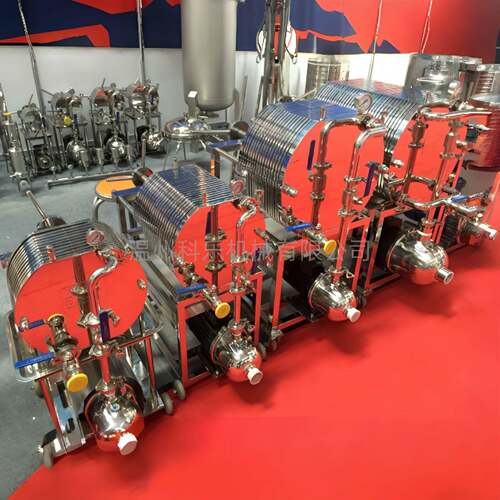 工厂不锈钢卧式板框过滤器精密纸板过滤机实验室高效过滤器设