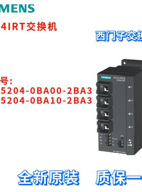 6GK5204-0BA00/0BA10-2BA3 X204IRT 交换机 6GK52040BA002BA3