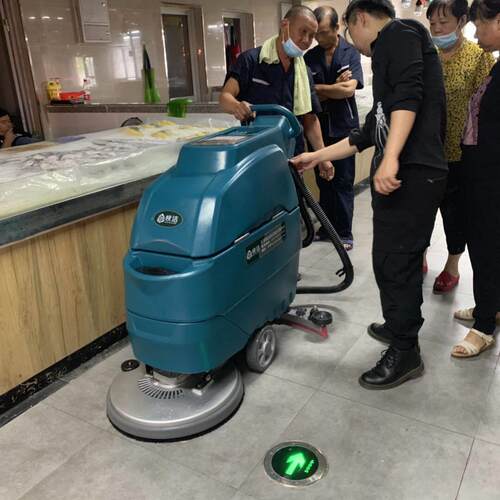 常州洗地机 手推式洗地机 快洁K3 工厂车间物业商场超市洗地车