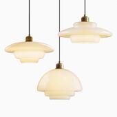 美式 工业风玻璃单头床头吧台民宿前台小洋楼工作室卧室餐厅小吊灯